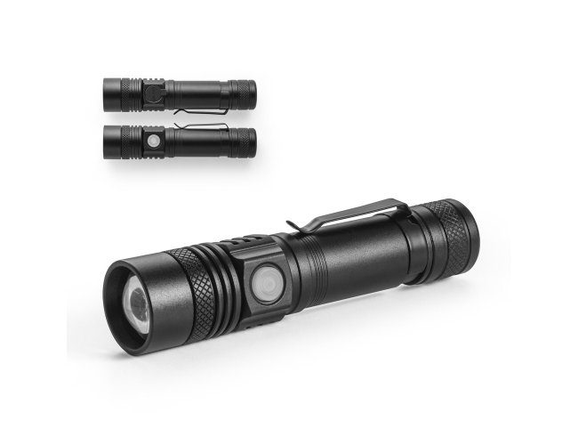 Lanterna recarregável em alumínio 5W