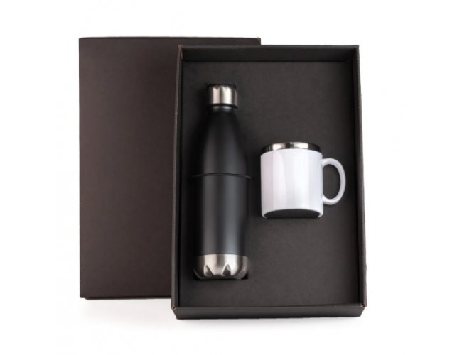 Kit Garrafa E Caneca - 2 P�s