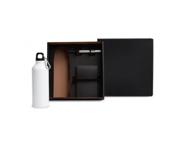 Kit Com Squeeze, Caneta E Bloco - 3 Pçs