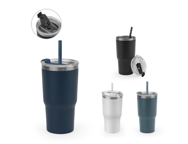 Copo de viagem com parede dupla 600 ML