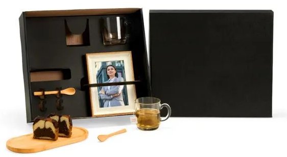 Kit Para Caf/Ch E Porta Retrato - 6 Ps