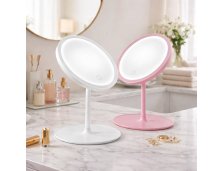 Espelho de Mesa Pl�stico com LED