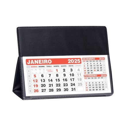 Calendário de Mesa Pequeno 100 Peças