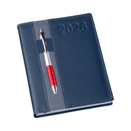 Agenda Vertical Azul
