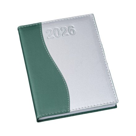 Agenda Metalizada "S" Verde