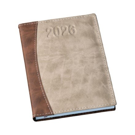 Agenda Estampada Marrom