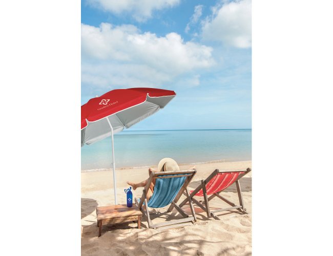 Guarda-sol reclinvel em 210T