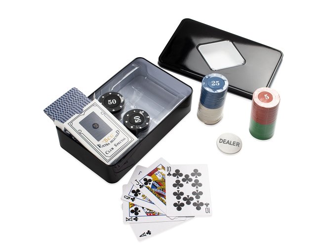 Kit Poker com 80 Fichas