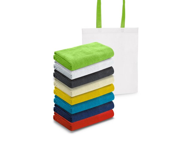 Toalha de praia em microfibra (250 g/m)