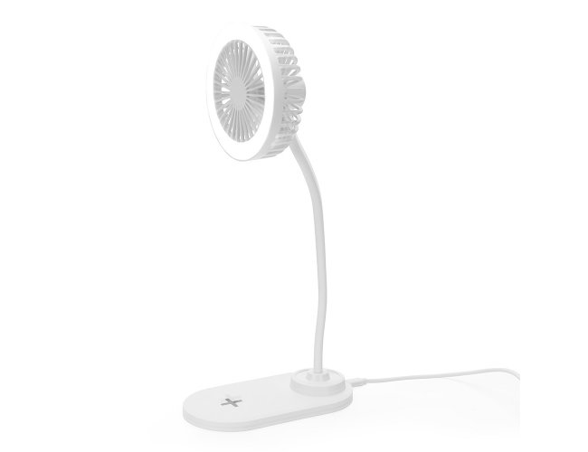 Ventilador com Led e Carregamento via Induo